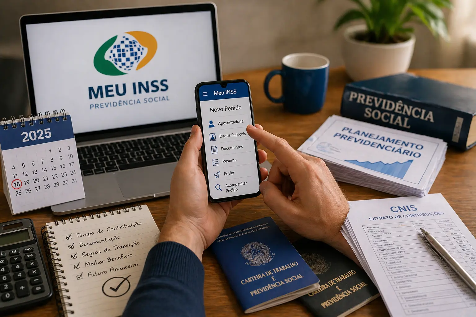 Como Solicitar Aposentadoria por Tempo de Contribuição em 2025